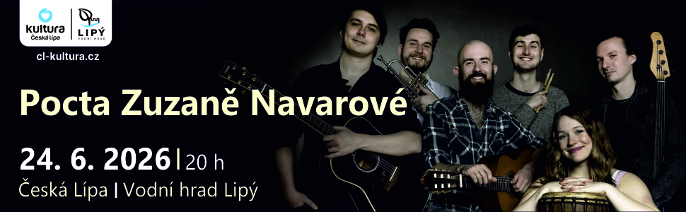 Reklamní banner: Kultura ČL - Pocta Zuzaně Navarové