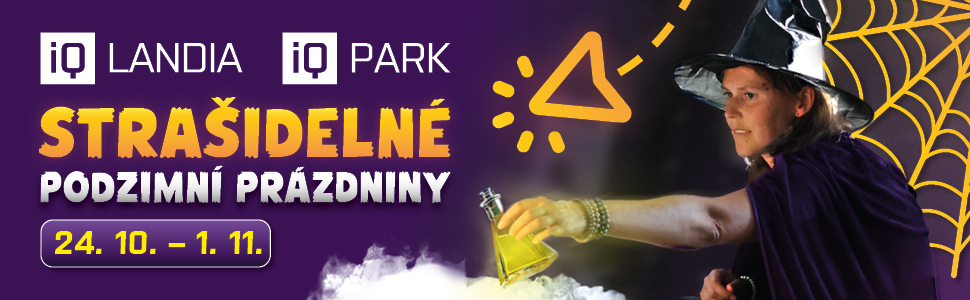 Reklamní banner: iQLANDIA - podzimní prázdniny - LEADERBOARD