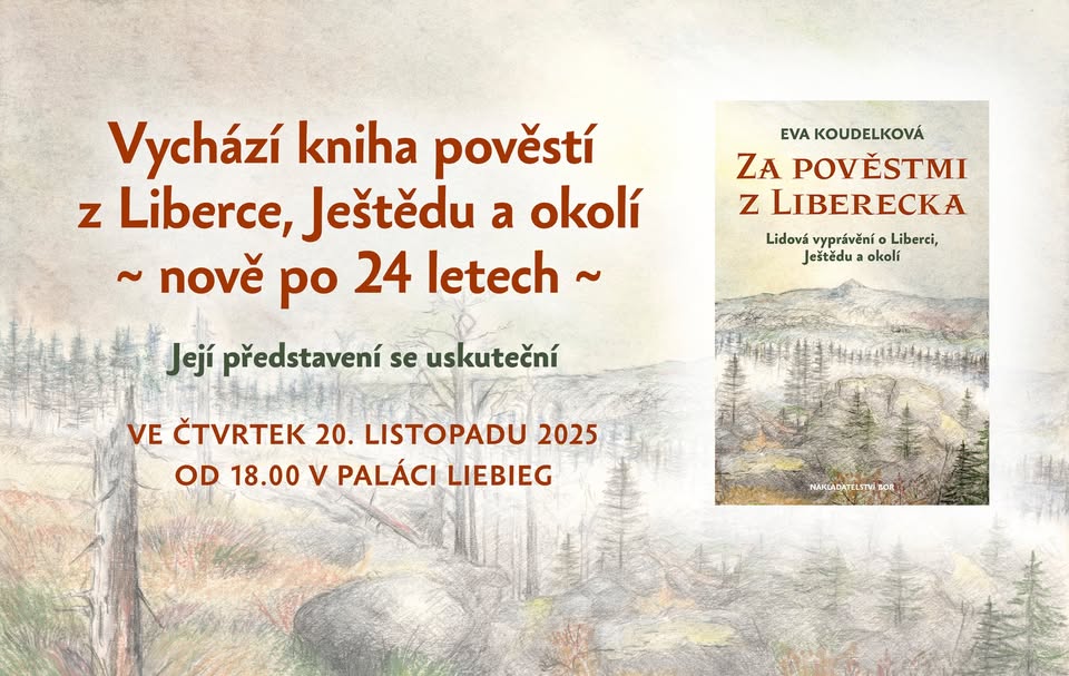 Představení knihy Za pověstmi z Liberecka