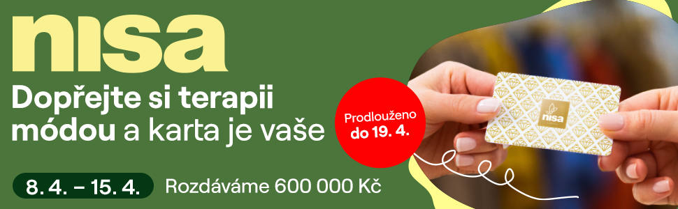 Reklamní banner: OC Nisa - Dárkové karty LEAD