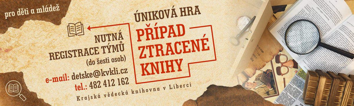 Reklamní banner: KVKLI - únikovka