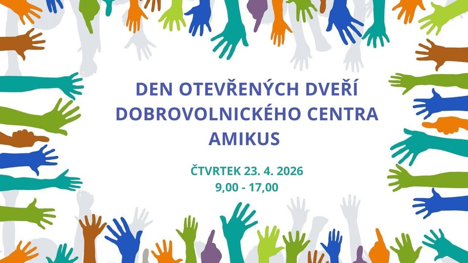 Den otevřených dveří Dobrovolnického centra Amikus