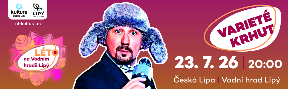 Reklamní banner: Kultura ČL - varieté Krhut