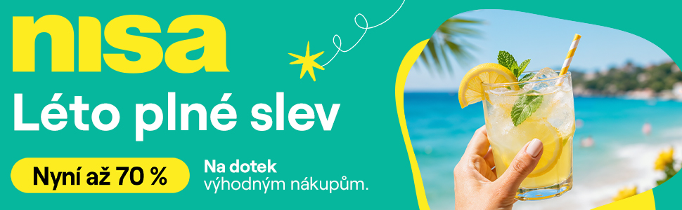 Reklamní banner: OC Nisa - Léto plné slev