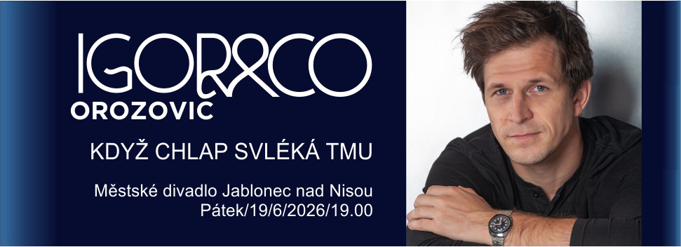 Reklamní banner: Divadlo Jablonec - Orozovič