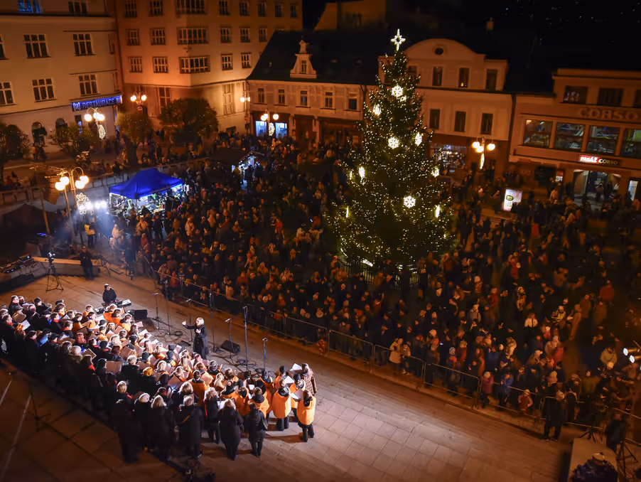 Jablonec nad Nisou: Rozsvícení vánočního stromu