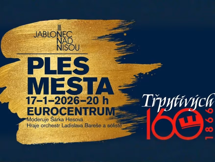 Ples města Jablonec nad Nisou: Třpytivých 160
