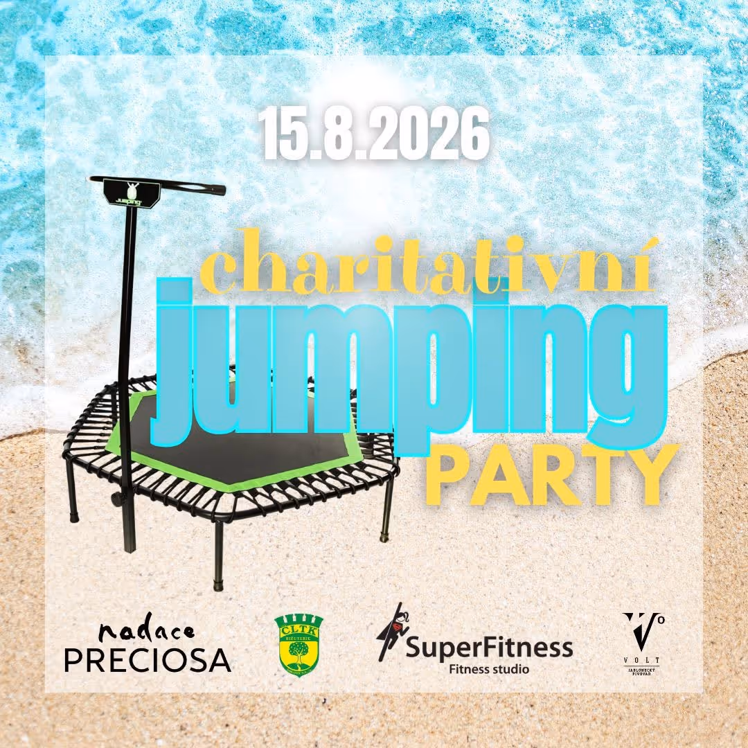 CHARITATIVNÍ JUMPING PARTY se SUPERFITNESS