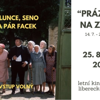 LETNÍ KINO NA ZÁMKU - SLUNCE, SENO A PÁR FACEK