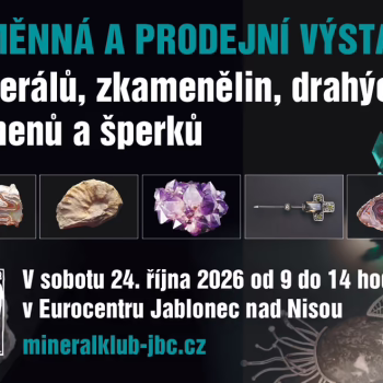 Výměnná a prodejní výstava minerálů v Eurocentru