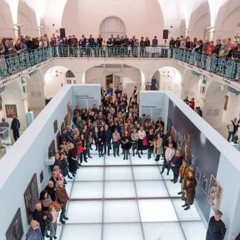 Vernisáž dubnových výstav