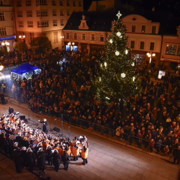 Jablonec nad Nisou: Rozsvícení vánočního stromu