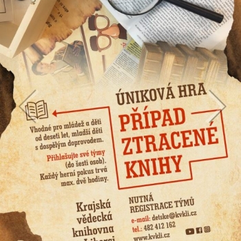 Úniková hra v knihovně