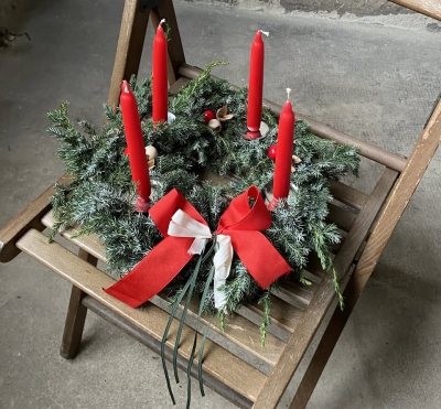 Náhled události: Výroba adventních věnců pro rodiče s dětmi v Paláci Liebieg