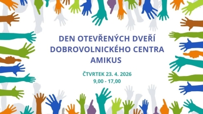 Náhled události: Den otevřených dveří Dobrovolnického centra Amikus