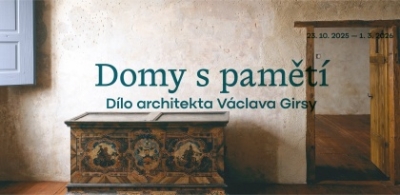 Náhled události: Komentovaná prohlídka výstavy Domy s pamětí | Dílo architekta Václava Girsy