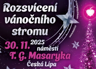 Náhled události: ČESKÁ LÍPA: Rozsvícení vánočního stromu