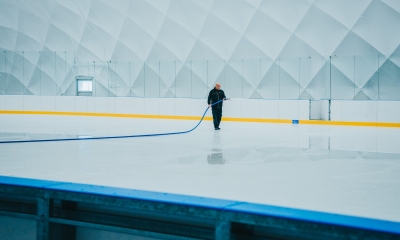 Náhled článku: Nová sportovní hala v Liberci ožívá. Zkušební provoz prověří zátěžové tréninky