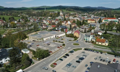 Náhled článku: Chrastavský Lidl otevře do Vánoc. Už v srpnu bude hotový přilehlý kruhový objezd