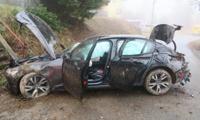 Náhled článku: Zběsilá honička na Jablonecku. Řidič ujížděl policistům stopadesátkou