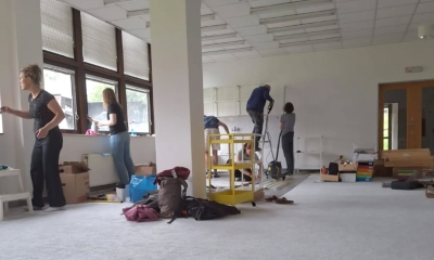 Náhled článku: Nová kapitola po ničivém požáru. Motyčkovic klika hledá prostor pro práci s dětmi