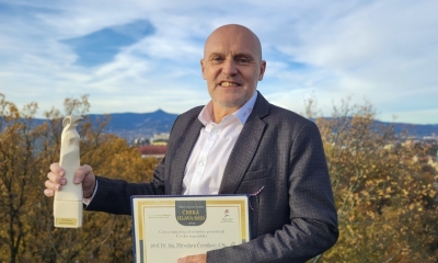 Náhled článku: Ředitel výzkumného ústavu na TUL získal nejvyšší české ocenění