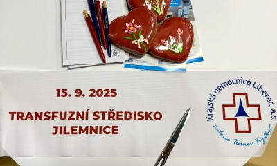 Náhled článku: Transfuzní stanice v Jilemnici přechází pod Liberec. Provoz startuje příští týden