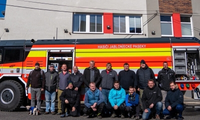 Náhled článku: Devět tisíc litrů vody v jednom voze. Jablonecké Paseky převzaly novou Tatru