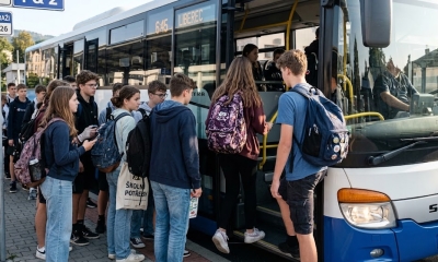 Náhled článku: Ranní nápor v září zvládnou přímé autobusy. Školáky z Hrádku svezou expresy, v Lípě vyjedou školní linky