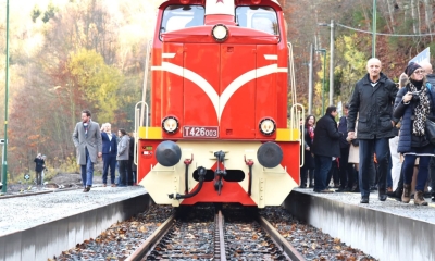 Náhled článku: Zubačka z Tanvaldu do Kořenova je opravená. Po desítkách let vrací možnost křižování vlaků v Dolním Polubném