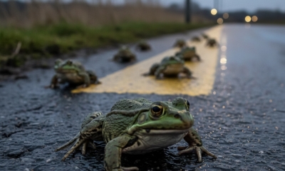 Náhled článku: Bezpečný tah žab a čolků. Liberecký kraj chystá jarní záchranné akce podél silnic