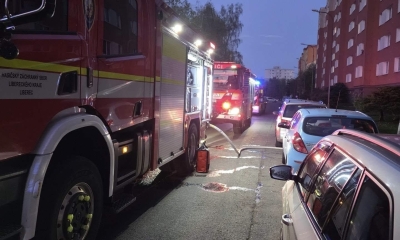 Náhled článku: V libereckých Rochlicích hořel byt. Deset lidí muselo být evakuováno