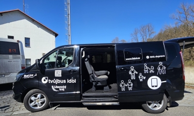 Náhled článku: Na Železnobrodsku vyjíždí nová veřejná doprava. Lidé si ji mohou objednat podle potřeby