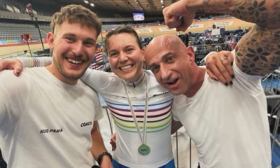 Náhled článku: Marie Bryxi ze Cvikova je mistryní světa v dráhové cyklistice. Zlato z Londýna podtrhla světovým rekordem