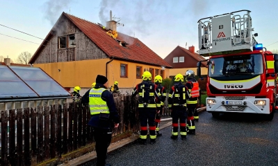 Náhled článku: Vánoční neštěstí. V Chrastavě hořel rodinný dům