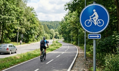 Náhled článku: Řidiči na tahu mezi Novým Borem a Lípou musí zbystřit, stavba cyklostezky uzavře jízdní pruh