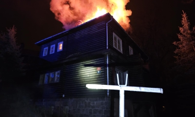 Náhled článku: Noční požár v Liberci. Plameny likvidovaly čtyři jednotky hasičů