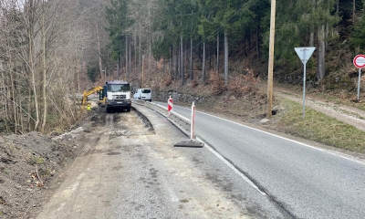 Náhled článku: Na silnici mezi Rokytnicí a Jabloncem nad Jizerou bez omezení. Práce začnou zase příští rok