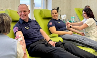 Náhled článku: Vězeňská služba opět pomohla dobré věci. Sedmnáct příslušníků věznic Liberec a Rýnovice darovalo krev