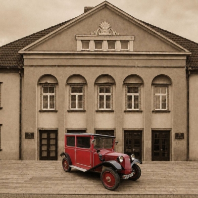 Náhled článku mobil: Divadelní tradice v Novém Boru je starší než budova divadla. Město v pátek oslaví 100 let od jejího vzniku