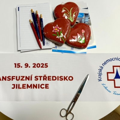 Náhled článku mobil: Transfuzní stanice v Jilemnici přechází pod Liberec. Provoz startuje příští týden