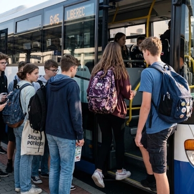 Náhled článku mobil: Ranní nápor v září zvládnou přímé autobusy. Školáky z Hrádku svezou expresy, v Lípě vyjedou školní linky