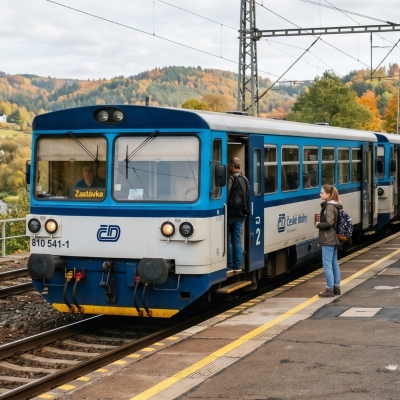 Náhled článku mobil: Trať mezi Tanvaldem a Polskem čeká výluka, vlaky nahradí autobusy