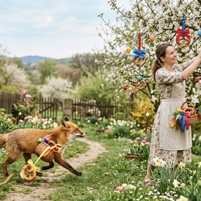Náhled článku mobil: Po stopách velikonoční lišky. Tradice z podhůří, na kterou se málem zapomnělo