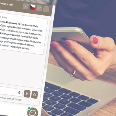 Náhled článku mobil: Právník v kapse, který nelže. Ústavní soud nasadil umělou inteligenci z Liberce