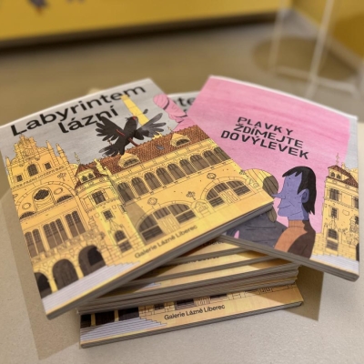 Náhled článku mobil: Liberecká galerie vydává první dětskou knihu. Holub Joe provede děti historií bývalých lázní