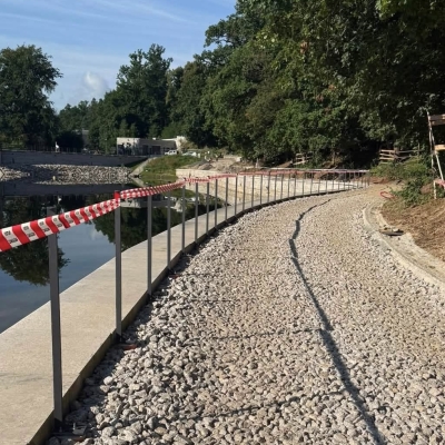 Náhled článku mobil: Stavba na liberecké přehradě se prodraží a protáhne. Důvodem je historický kanál