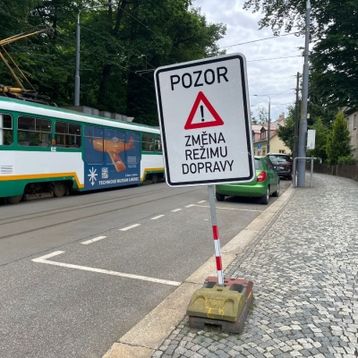 Náhled článku mobil: Půl roku bez tramvají do Lidových sadů. Masarykovu ulici čeká úplná uzavírka