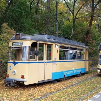 Náhled článku mobil: Dopravní podnik získal z Německa historickou tramvaj. První cestující sveze příští rok