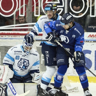 Náhled článku mobil: Tygři zastavili plzeňskou vítěznou sérii, o výhře rozhodly nájezdy